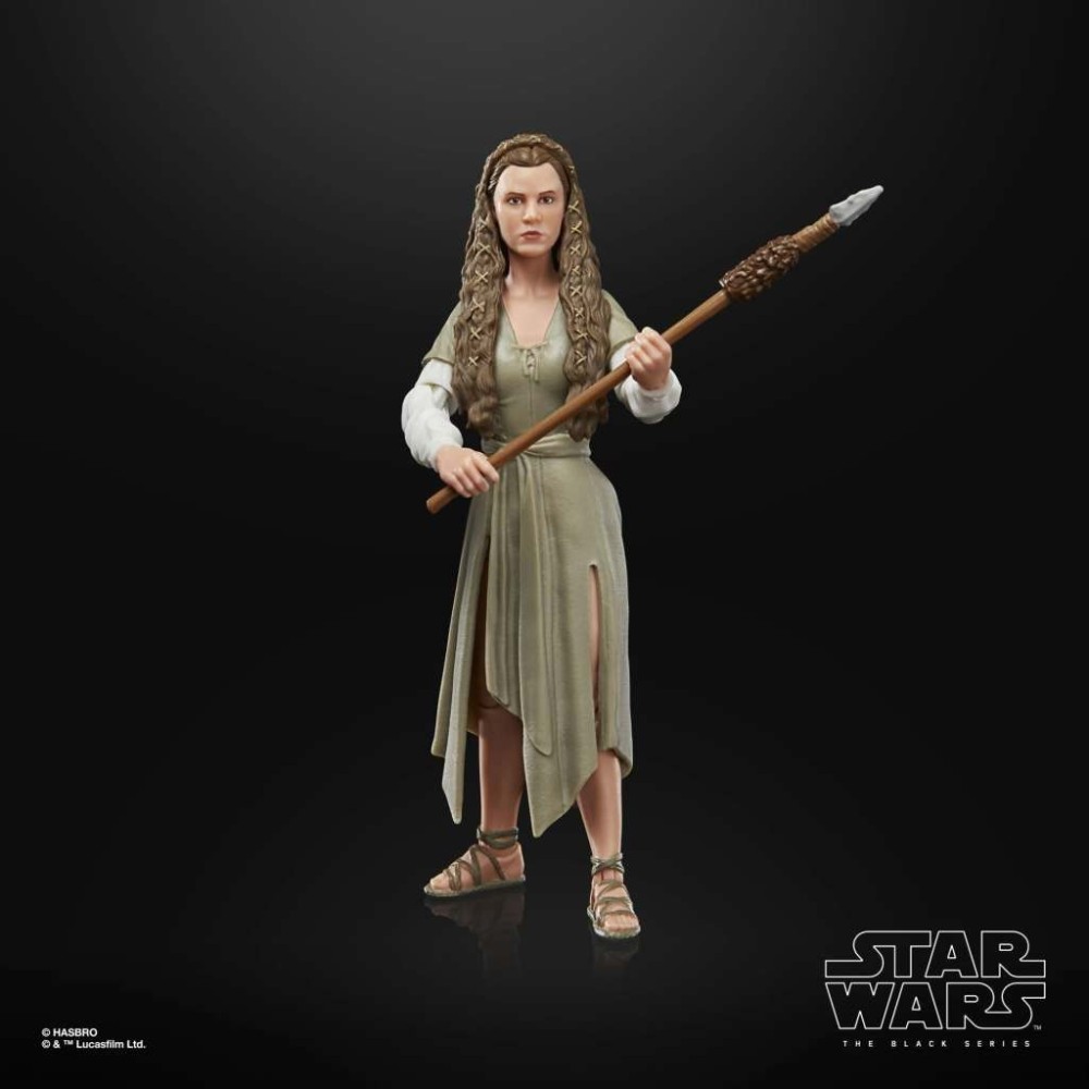 HASBRO STAR WARS THE BLACK SERIES PRINCESS LEIA EWOK VILLAGE ACTION FIGURE