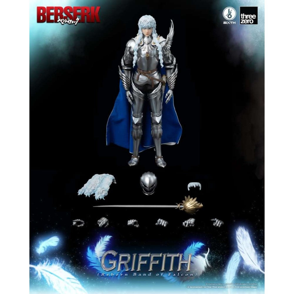 BERSERK GRIFFITH BAND OF FALCON 1/6 ACTION FIGURE THREEZERO