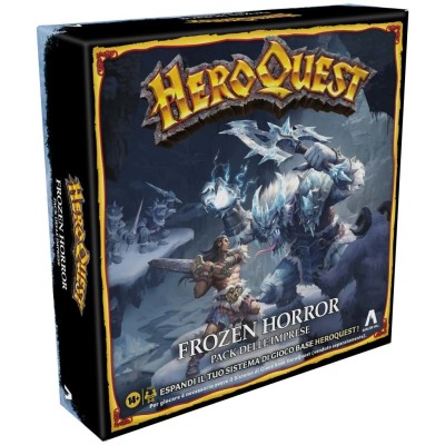 HASBRO HEROQUEST ESPANSIONE FROZEN HORROR BOARDGAME GIOCO DA TAVOLO IN ITALIANO