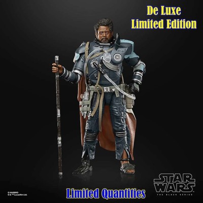 HASBRO STAR WARS THE BLACK SERIES SAW GERRERA DELUXE ACTION FIGURE