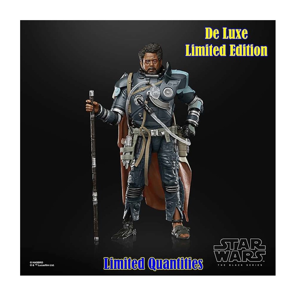 HASBRO STAR WARS THE BLACK SERIES SAW GERRERA DELUXE ACTION FIGURE