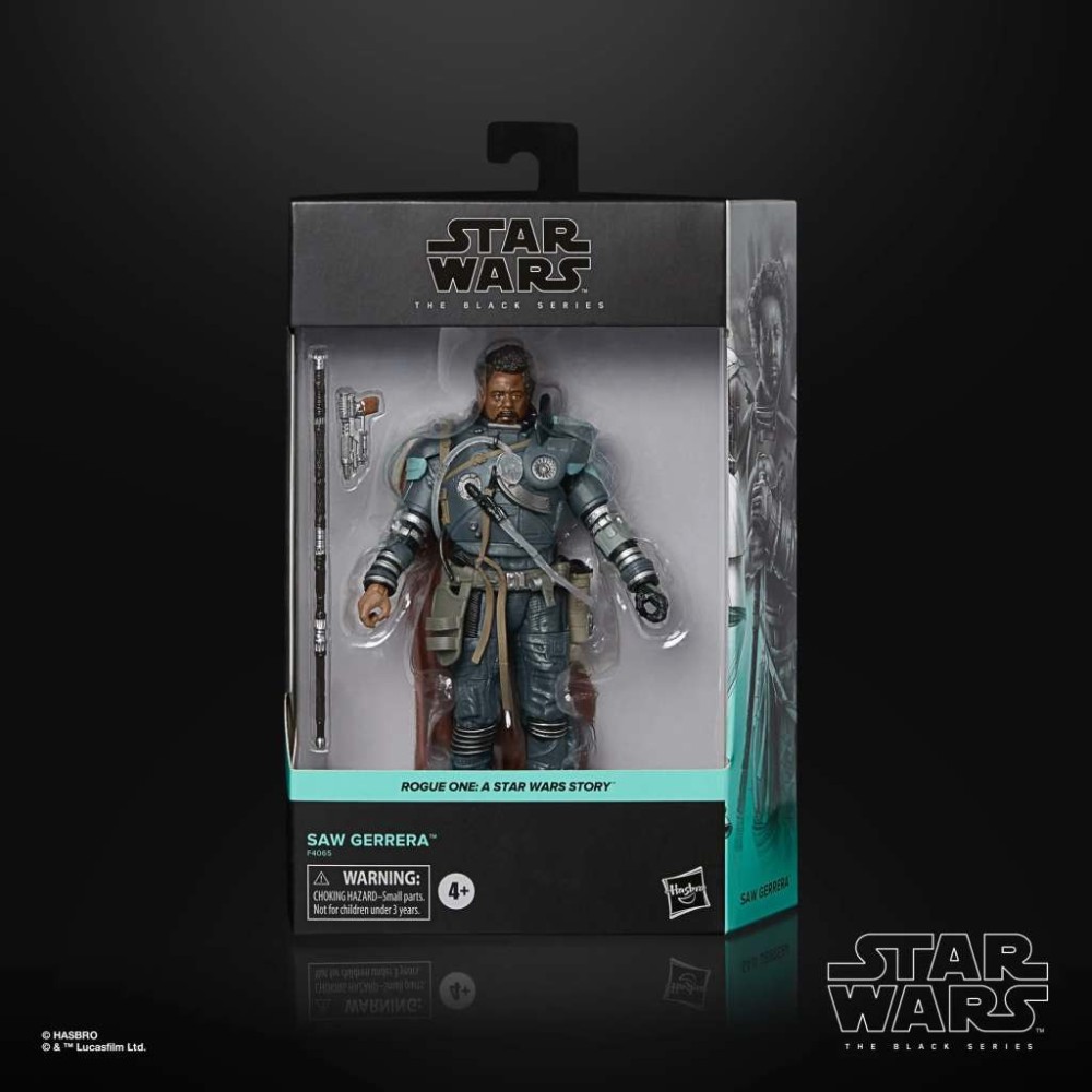 HASBRO STAR WARS THE BLACK SERIES SAW GERRERA DELUXE ACTION FIGURE