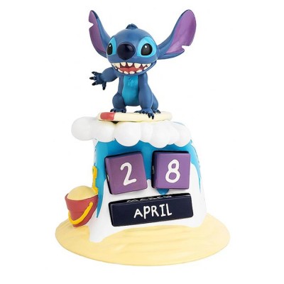 GRUPO ERIK LILO AND STITCH - STITCH SURFER PERPETUAL CALENDAR FIGURE
