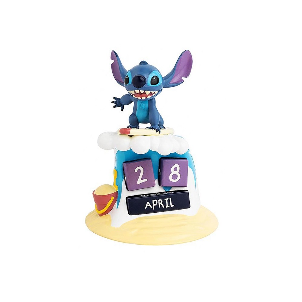 GRUPO ERIK LILO AND STITCH - STITCH SURFER PERPETUAL CALENDAR FIGURE