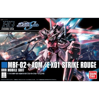 HIGH GRADE HG GUNDAM STRIKE ROUGE 1/144 MODEL KIT FIGURE BANDAI