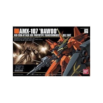 BANDAI HIGH GRADE HG GUNDAM AMX-107 BAWOO 1/144 MODEL KIT FIGURE