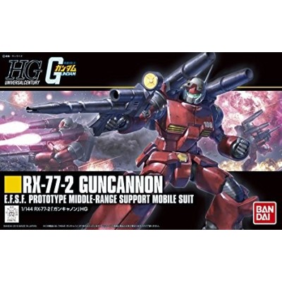 BANDAI HIGH GRADE HGUC GUNDAM RX-77-2 GUNCANNON 1/144 MODEL KIT ACTION FIGURE