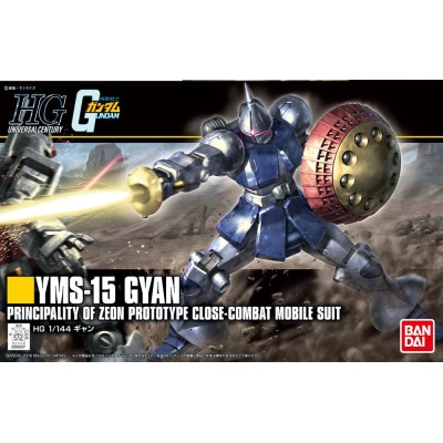 BANDAI HIGH GRADE HGUC YMS-15 GYAN GUNDAM 1/144 MODEL KIT ACTION FIGURE