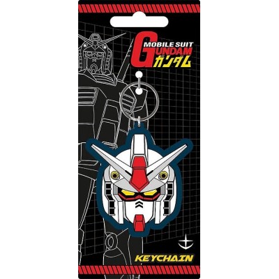 PYRAMID INTERNATIONAL MOBILE SUIT GUNDAM HEAD RUBBER KEYCHAIN