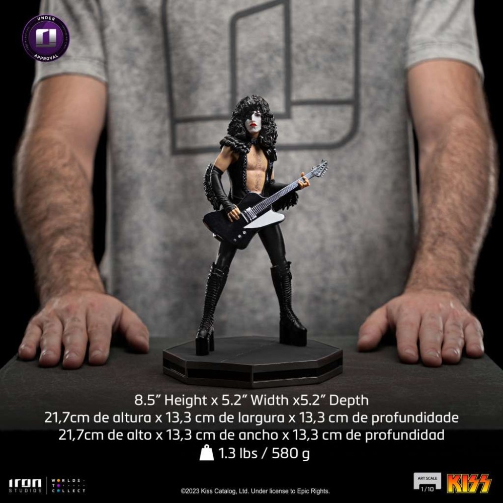 IRON STUDIOS KISS PAUL STANLEY STARCHILD ART SCALE 1/10 STATUE FIGURE