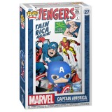 FUNKO FUNKO POP! COMIC COVERS MARVEL CAPTAIN AMERICA BOBBLE HEAD FIGURE