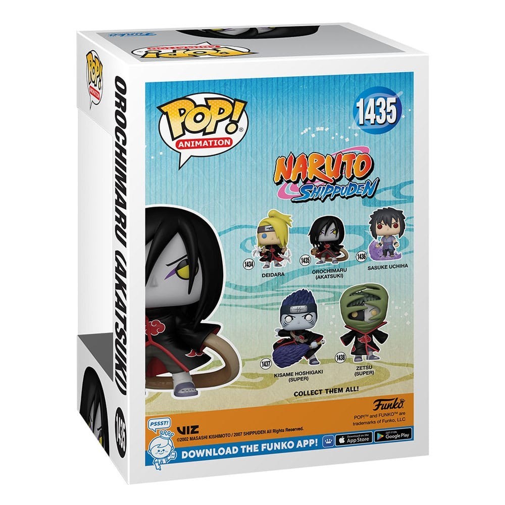 FUNKO FUNKO POP! NARUTO SHIPPUDEN OROCHIMARU (AKATSUKI) BOBBLE HEAD FIGURE