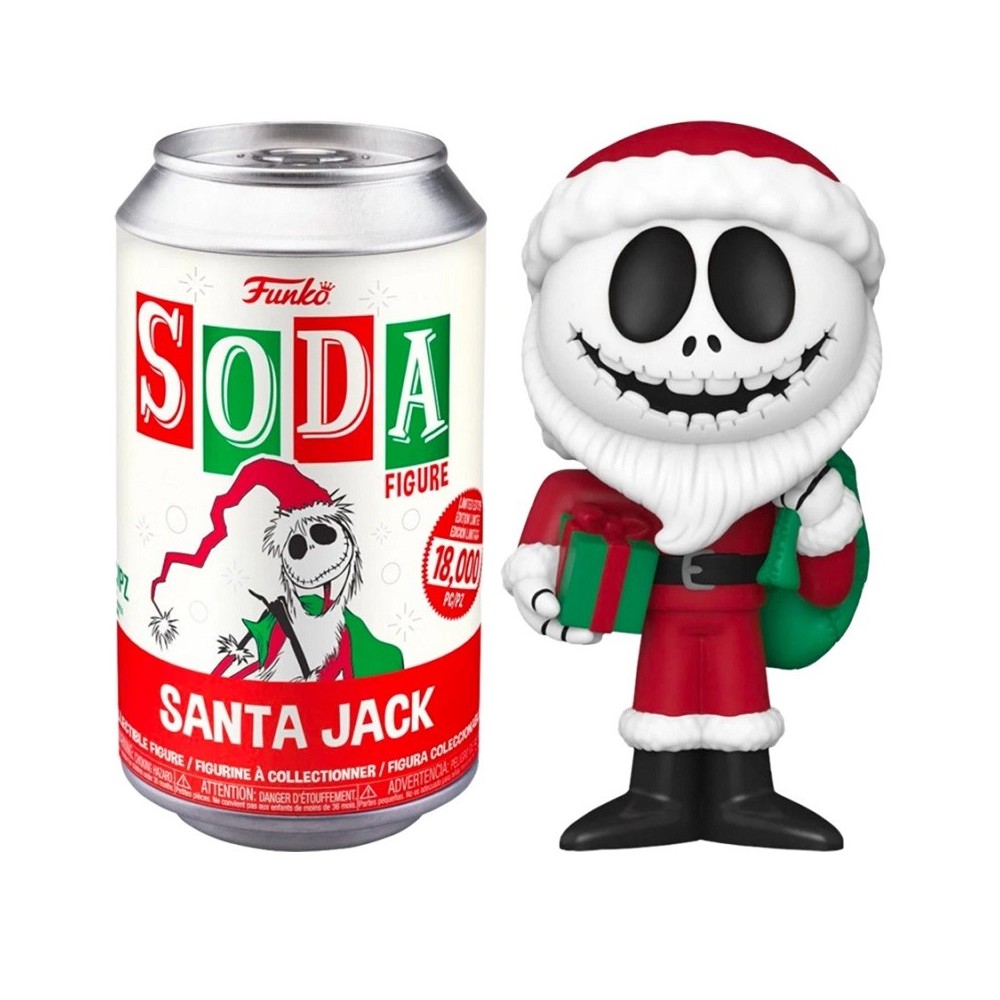 FUNKO SODA FIGURE SANTA JACK FUNKO