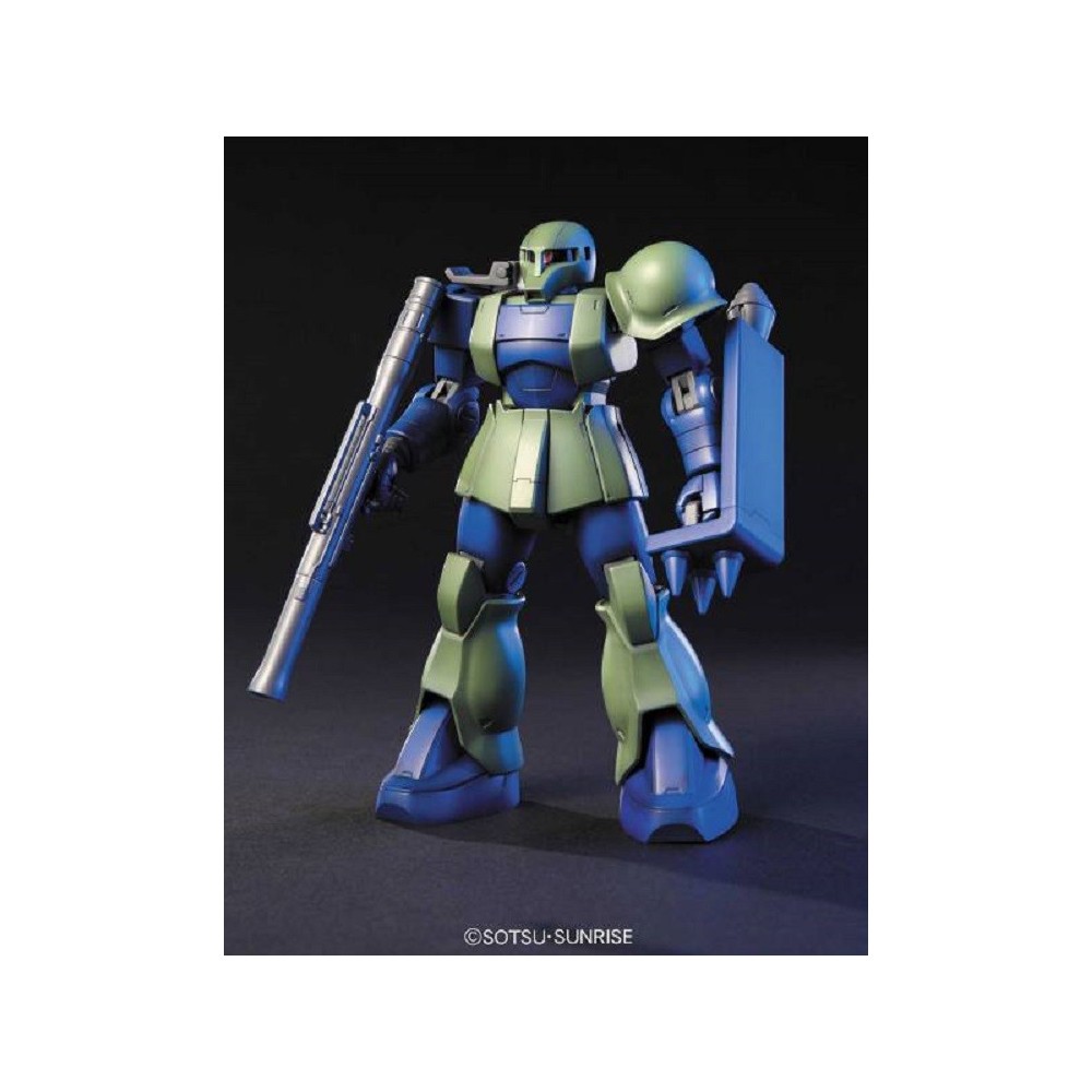 HIGH GRADE HGUC GUNDAM ZAKU I 1/144 MODEL KIT ACTION FIGURE BANDAI