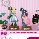 MINI D-STAGE ALICE IN WONDERLAND CANDY COLOR SPECIAL EDITION STATUA FIGURE BEAST KINGDOM
