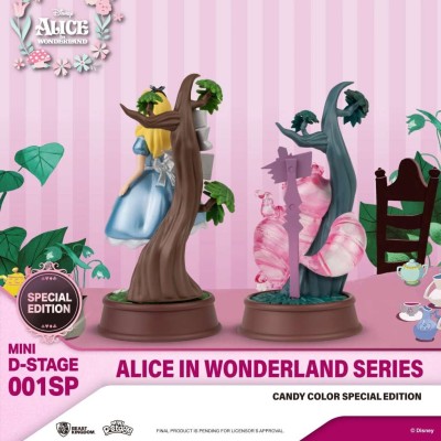 MINI D-STAGE ALICE IN WONDERLAND CANDY COLOR SPECIAL EDITION STATUA FIGURE BEAST KINGDOM