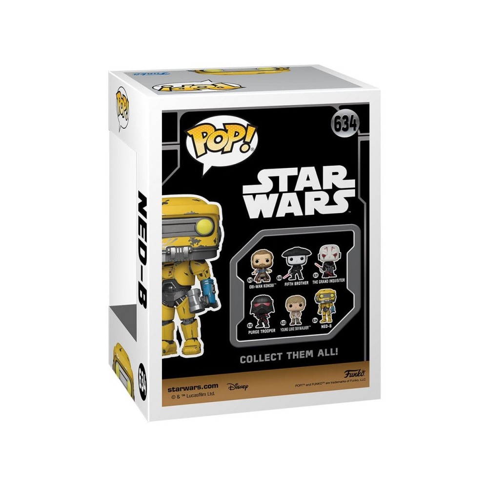FUNKO FUNKO POP! STAR WARS NED-B BOBBLE HEAD KNOCKER FIGURE