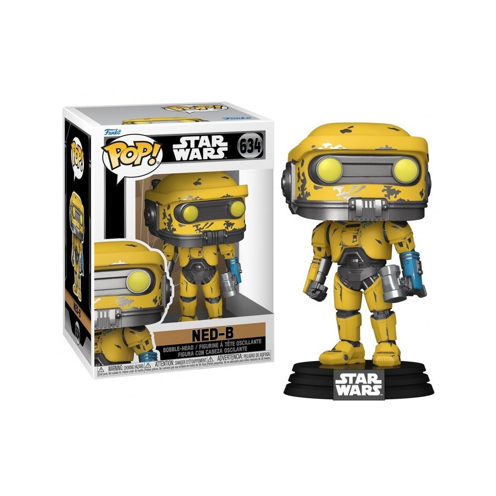 FUNKO FUNKO POP! STAR WARS NED-B BOBBLE HEAD KNOCKER FIGURE