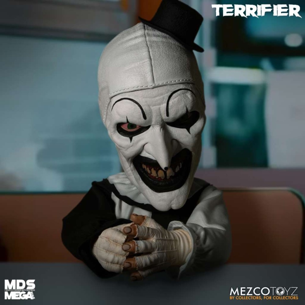 MDS MEGA SCALE TERRIFIER ART THE CLOWN ACTION FIGURE MEZCO TOYS