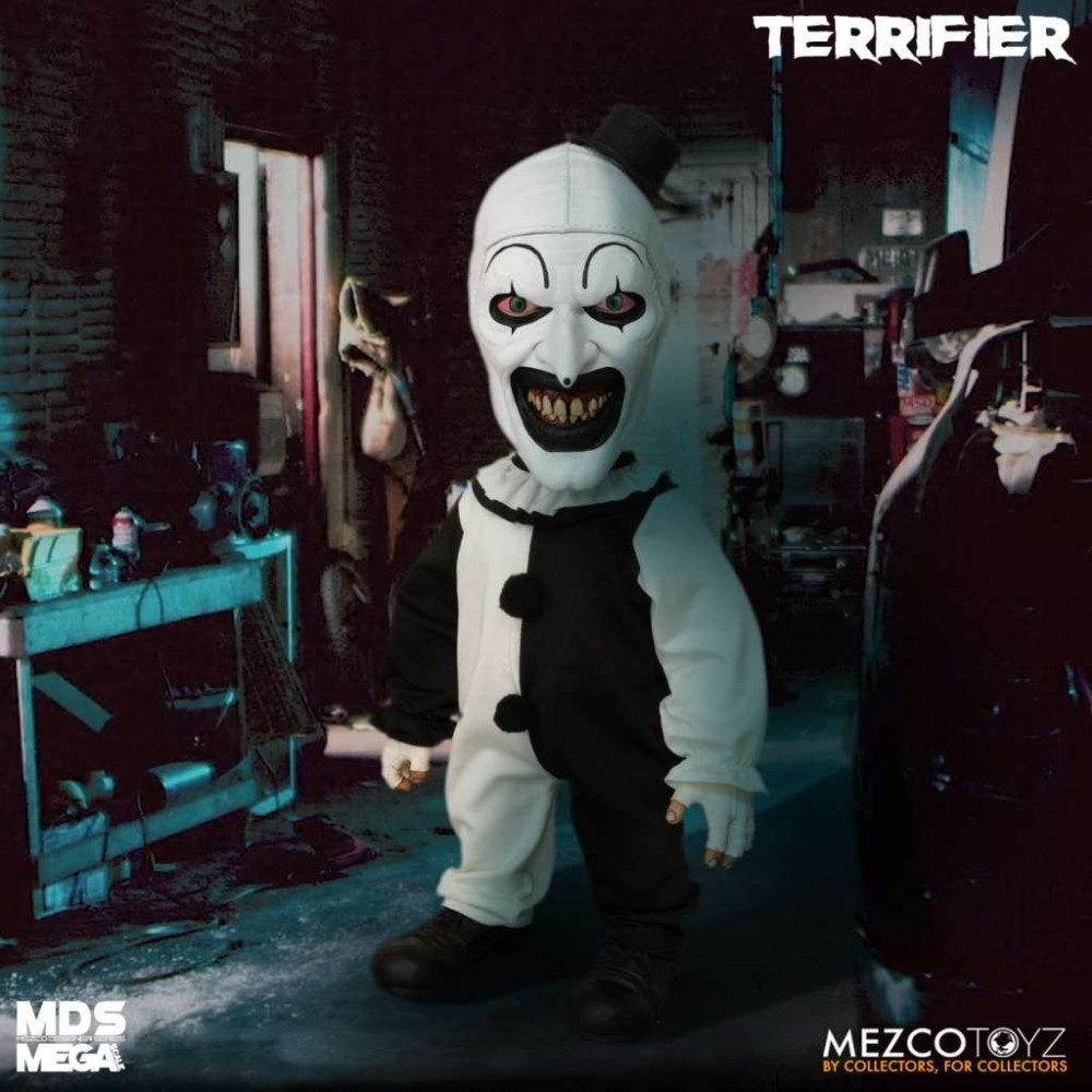MDS MEGA SCALE TERRIFIER ART THE CLOWN ACTION FIGURE MEZCO TOYS