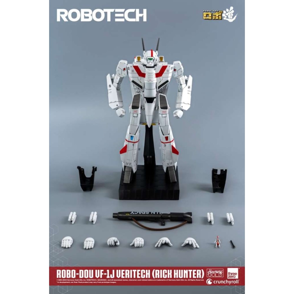 THREEZERO ROBOTECH ROBO-DOU VF-1J VERITECH RICK HUNTER ACTION FIGURE