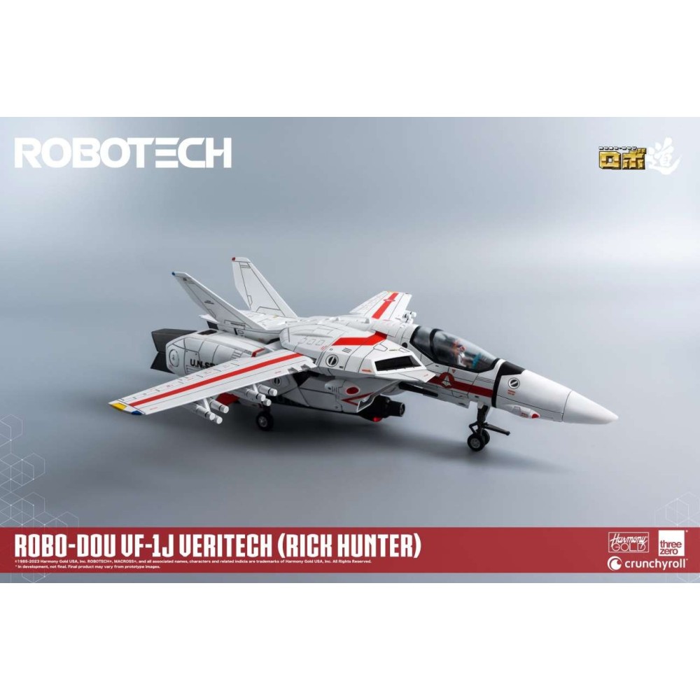 THREEZERO ROBOTECH ROBO-DOU VF-1J VERITECH RICK HUNTER ACTION FIGURE
