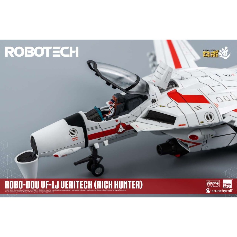THREEZERO ROBOTECH ROBO-DOU VF-1J VERITECH RICK HUNTER ACTION FIGURE