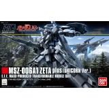 HIGH GRADE HGUC GUNDAM ZETA PLUS UNICORN 1/144 MODEL KIT ACTION FIGURE BANDAI