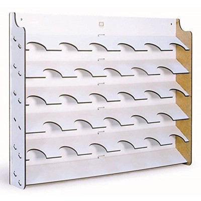 VALLEJO PAINT STAND WALL MOUNTED MODULE DISPLAY FOR COLORS
