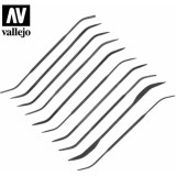 VALLEJO CURVED RIFFLER FILE SET