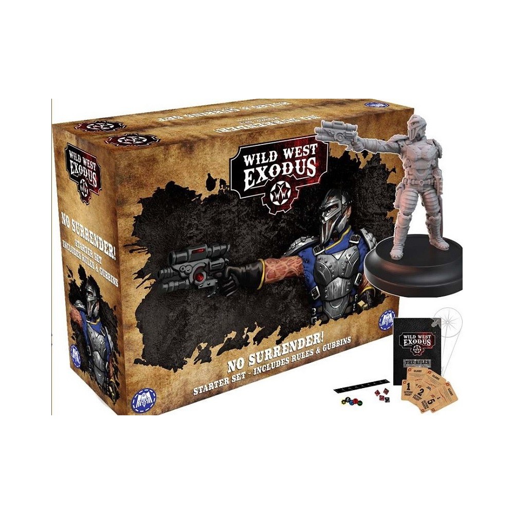 WILD WEST EXODUS NO SURRENDER STARTER SET RESIN MINIATURES WARCRADLE STUDIOS