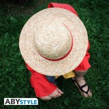ONE PIECE MONKEY D. LUFFY STRAW HAT REPLICA CAPPELLO DI PAGLIA ABYSTYLE
