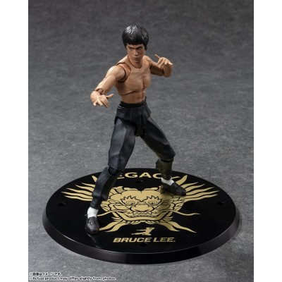 BANDAI BRUCE LEE LEGACY 50TH VERSION S.H. FIGUARTS ACTION FIGURE