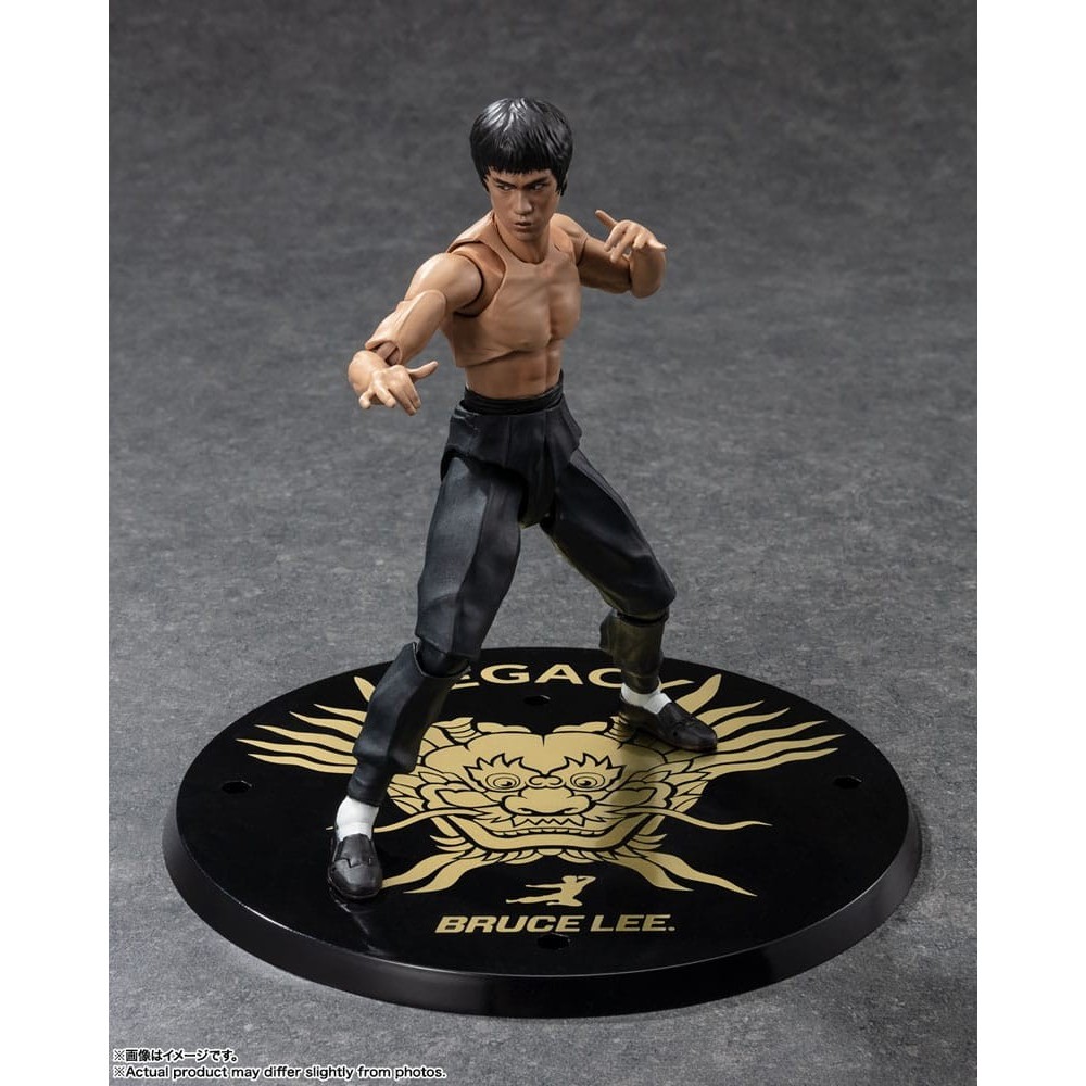 BANDAI BRUCE LEE LEGACY 50TH VERSION S.H. FIGUARTS ACTION FIGURE