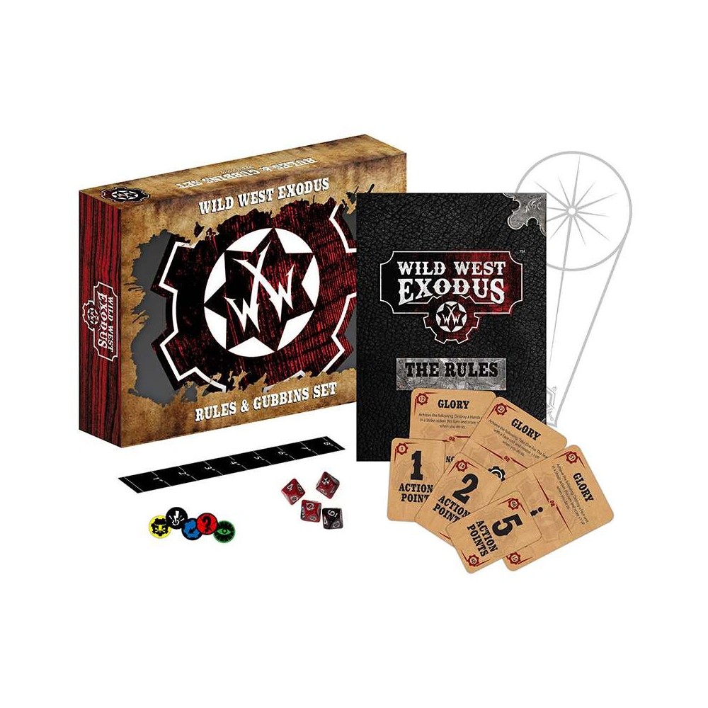 WARCRADLE STUDIOS WILD WEST EXODUS THE DEADLY SEVEN STARTER SET RESIN MINIATURES