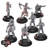WILD WEST EXODUS TRIBAL RETRIBUTION STARTER SET RESIN MINIATURES WARCRADLE STUDIOS
