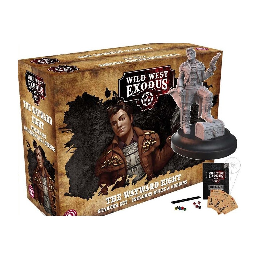 WILD WEST EXODUS THE WAYWARD EIGHT STARTER SET RESIN MINIATURES WARCRADLE STUDIOS