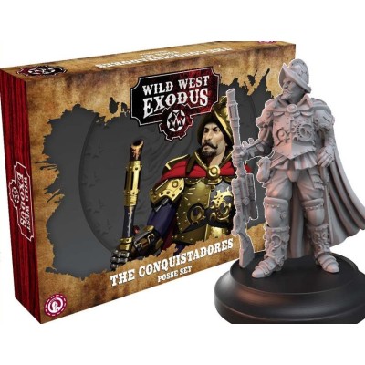 WILD WEST EXODUS THE CONQUISTADORES POSSE SET RESIN MINIATURES WARCRADLE STUDIOS