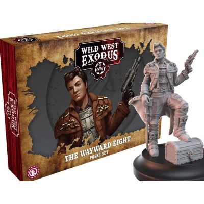 WILD WEST EXODUS THE WAYWARD EIGHT POSSE SET RESIN MINIATURES WARCRADLE STUDIOS