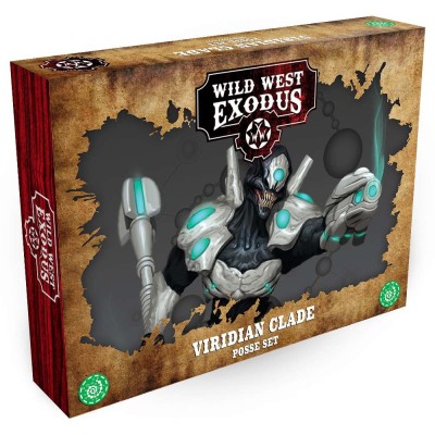 WILD WEST EXODUS VIRIDIAN CLADE POSSE SET RESIN MINIATURES WARCRADLE STUDIOS