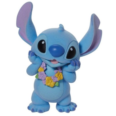 LILO AND STITCH FLOCKED STITCH STATUA FIGURE ENESCO