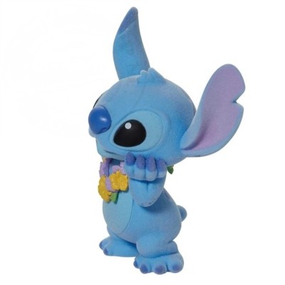 ENESCO LILO AND STITCH FLOCKED STITCH STATUE FIGURE
