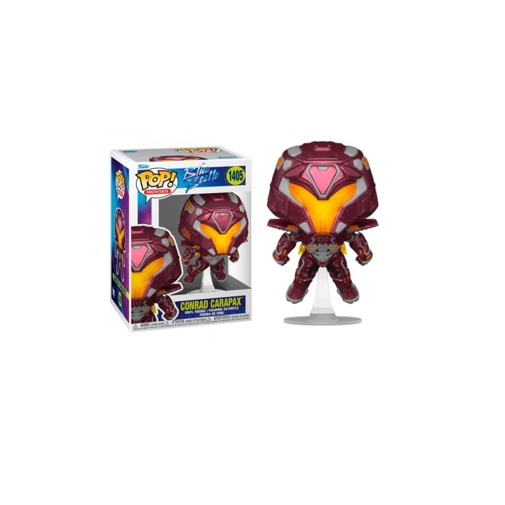 FUNKO FUNKO POP! DC BLUE BEETLE CONRAD CARAPAX BOBBLE HEAD FIGURE