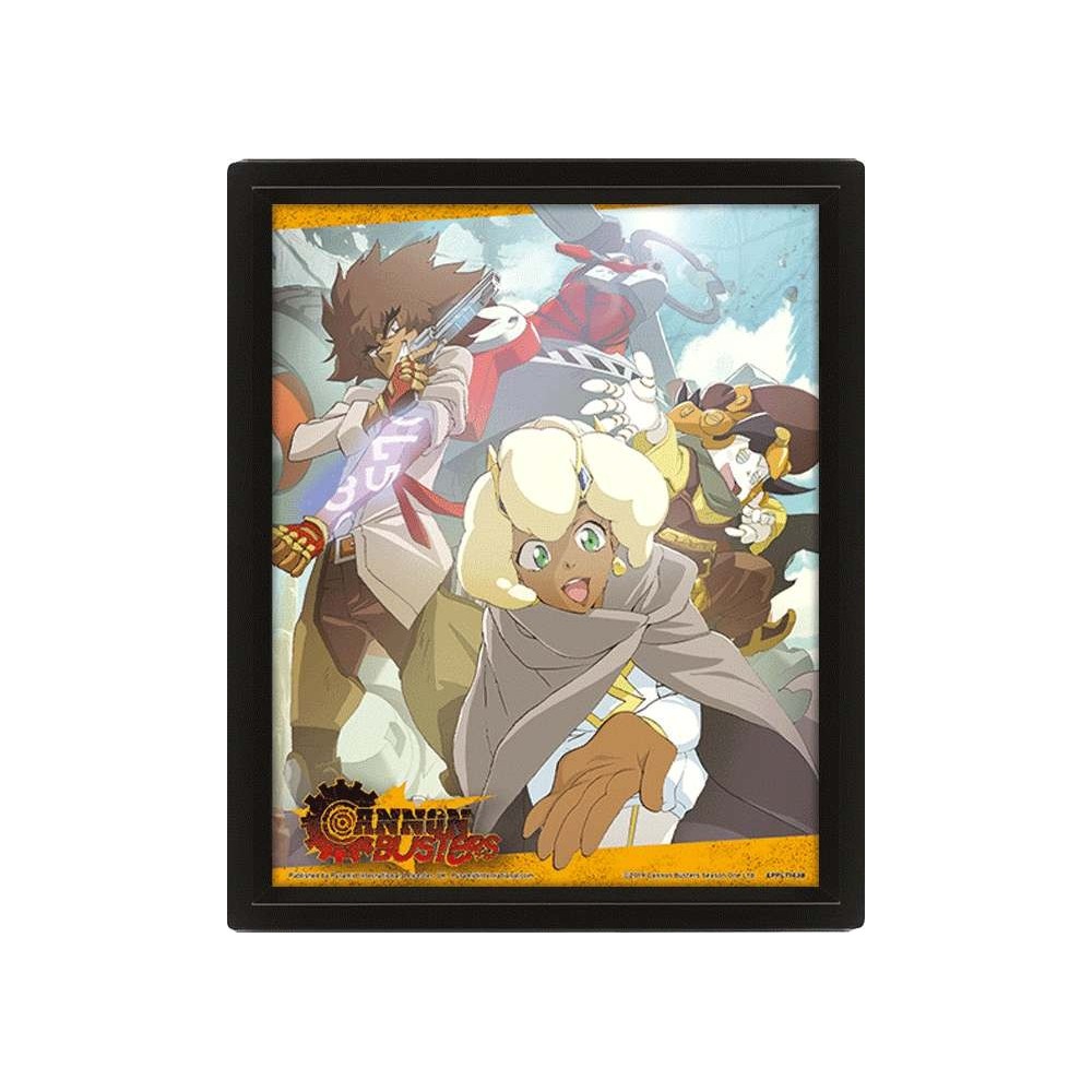 PYRAMID INTERNATIONAL CANNON BUSTER LENTICULAR 3D POSTER 25X20CM