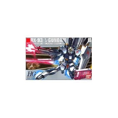 BANDAI HIGH GRADE HG GUNDAM NU METALLIC COAT 1/144 MODEL KIT