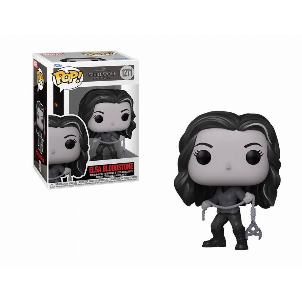 FUNKO POP! MARVEL STUDIOS WEREWOLF BY NIGHT ELSA BLOODSTONE BOBBLE HEAD KNOCKER FUNKO