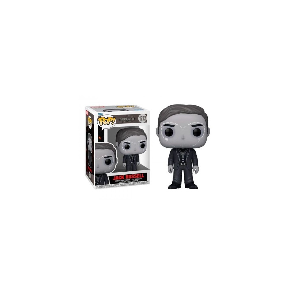 FUNKO FUNKO POP! MARVEL STUDIOS WEREWOLF BY NIGHT JACK RUSSELL BOBBLE HEAD KNOCKER