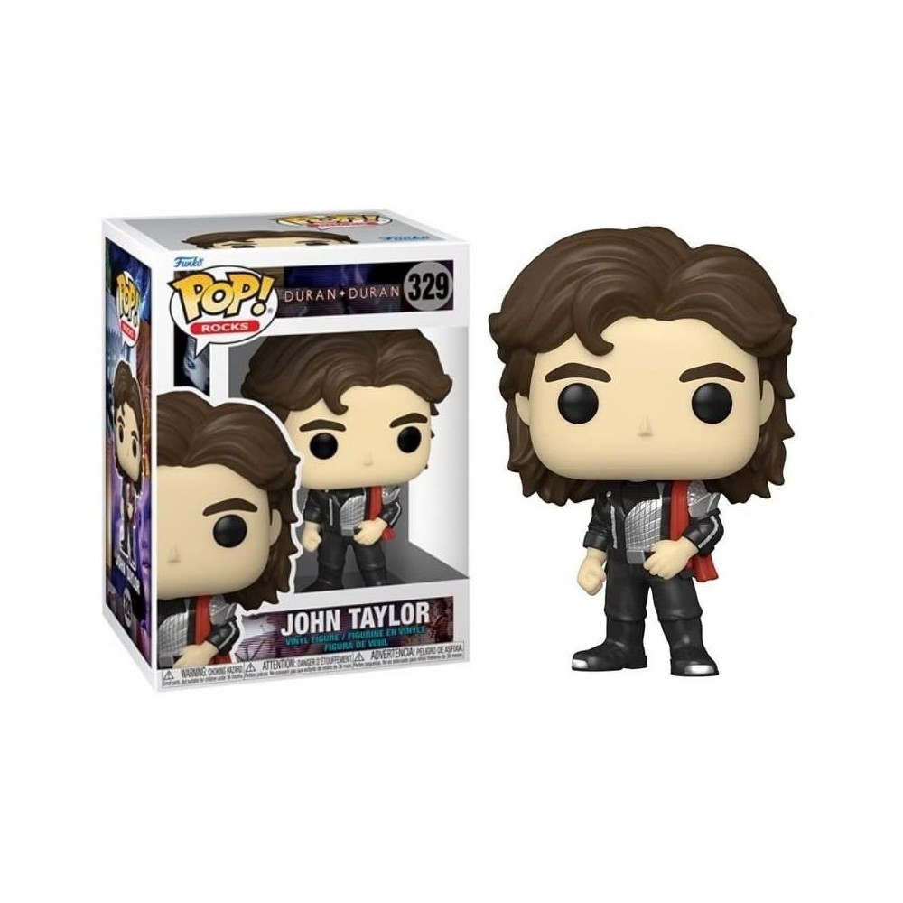 FUNKO FUNKO POP! ROCKS DURAN DURAN JOHN TAYLOR BOBBLE HEAD KNOCKER FIGURE