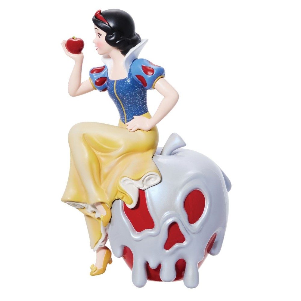 ENESCO DISNEY 100 SNOW WHITE WITH POISON APPLE STATUE FIGURE