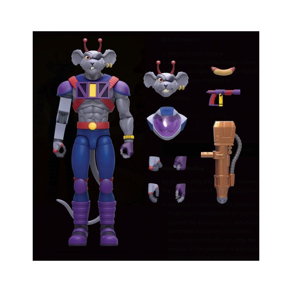 BIKER MICE FROM MARS MODO (PISTONE) ACTION FIGURE NACELLE